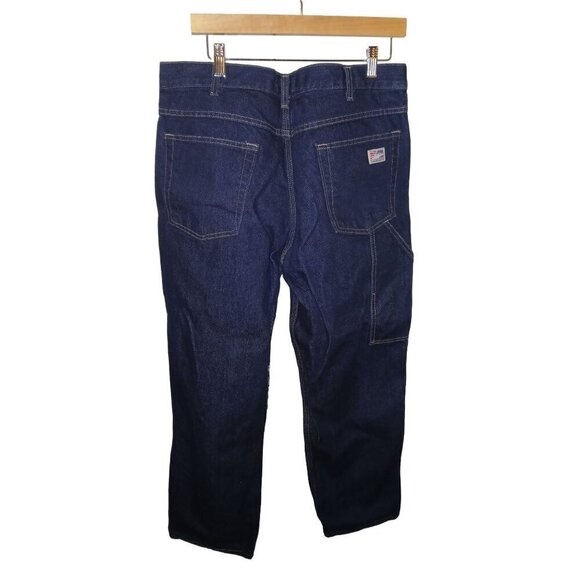 TYNDALE Men’s Broken-In Relaxed Flame-Resistant Arc Rated Jeans 33x33 F290T - Picture 5 of 10